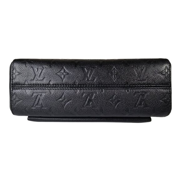 LOUIS VUITTON Vavin PM Black Monogram Empreinte Leather Chain Bag Shoulder EUC - Picture 14 of 16